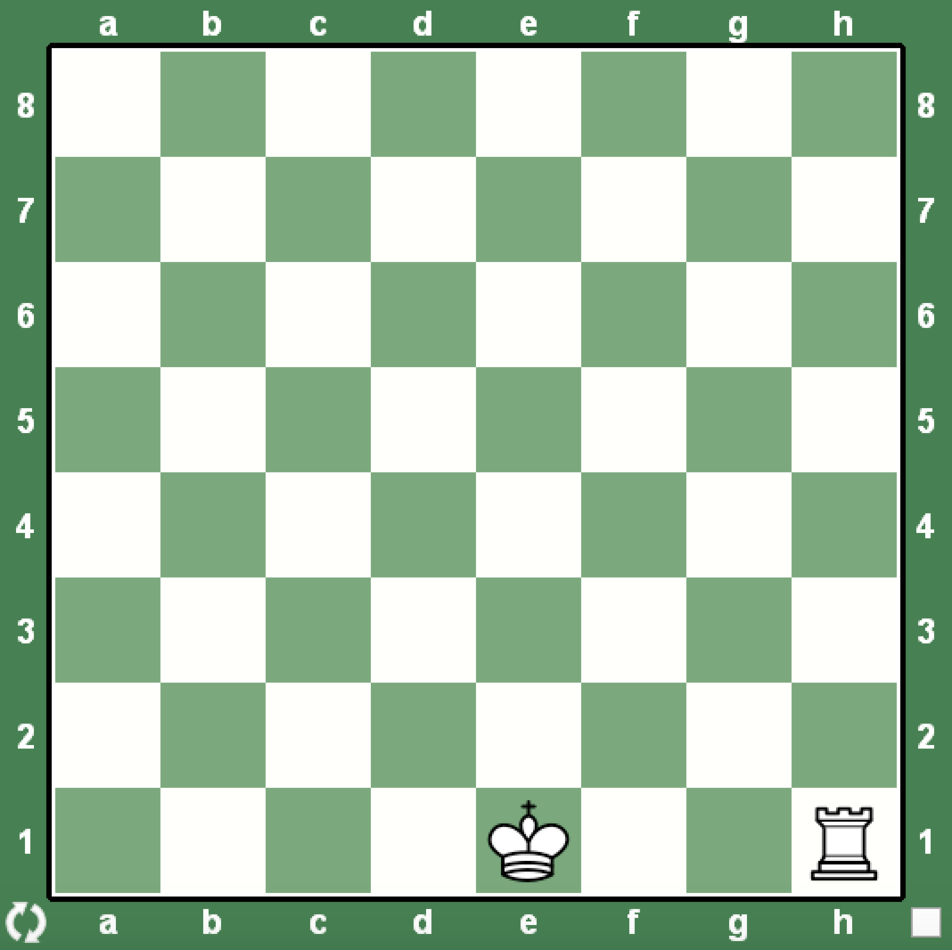 chess board castling