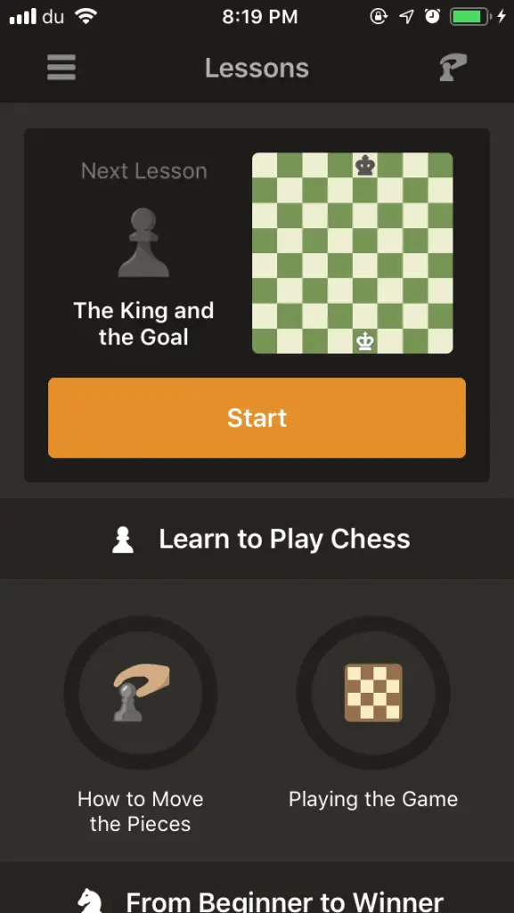 chess.com app