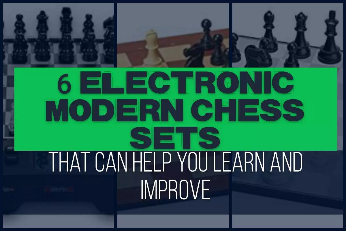 modern chess set electronic