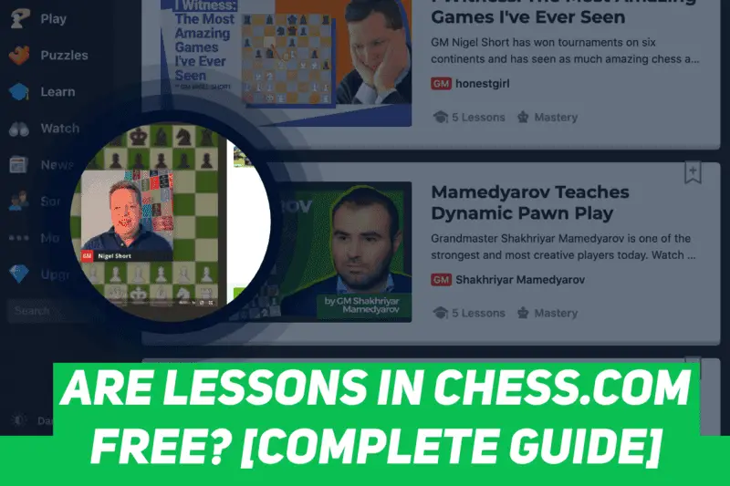Are Lessons in Chess.com Free? [Complete Guide]