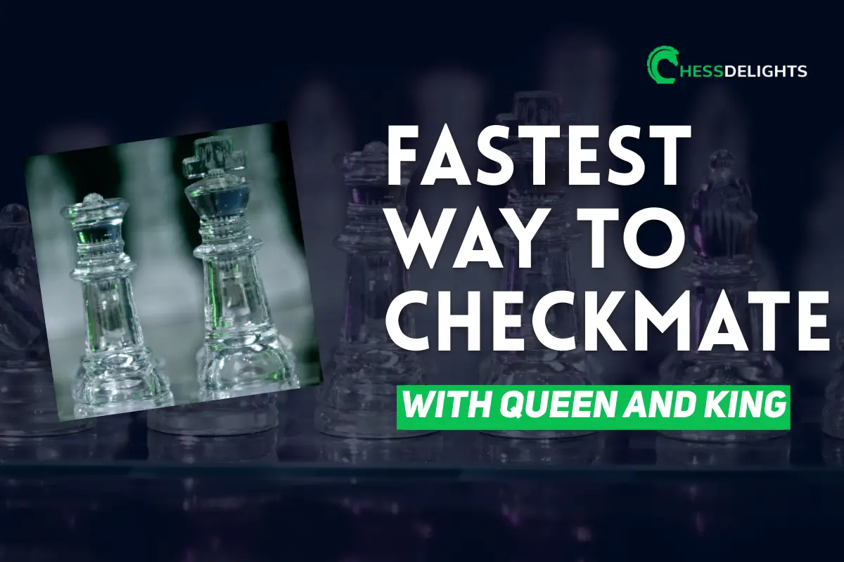 Fastest Way To Checkmate with Queen and King