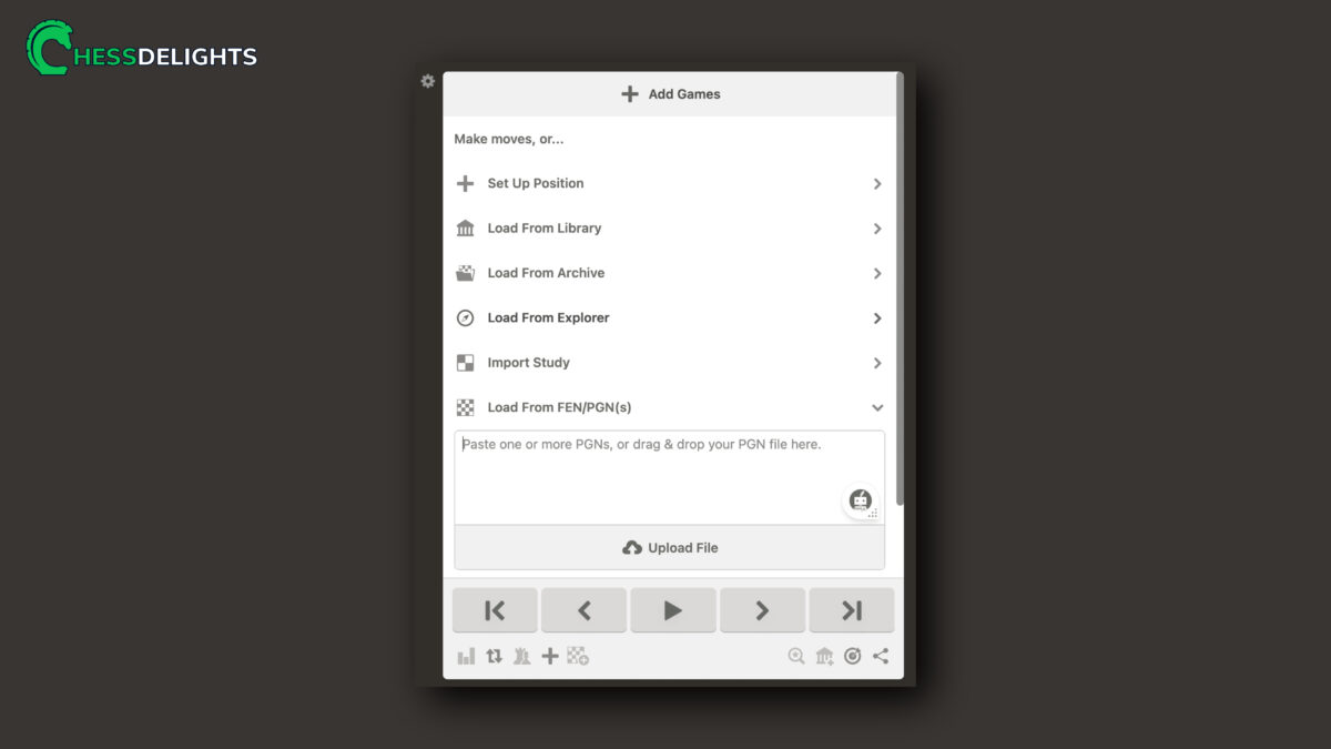 import or export chess games for free